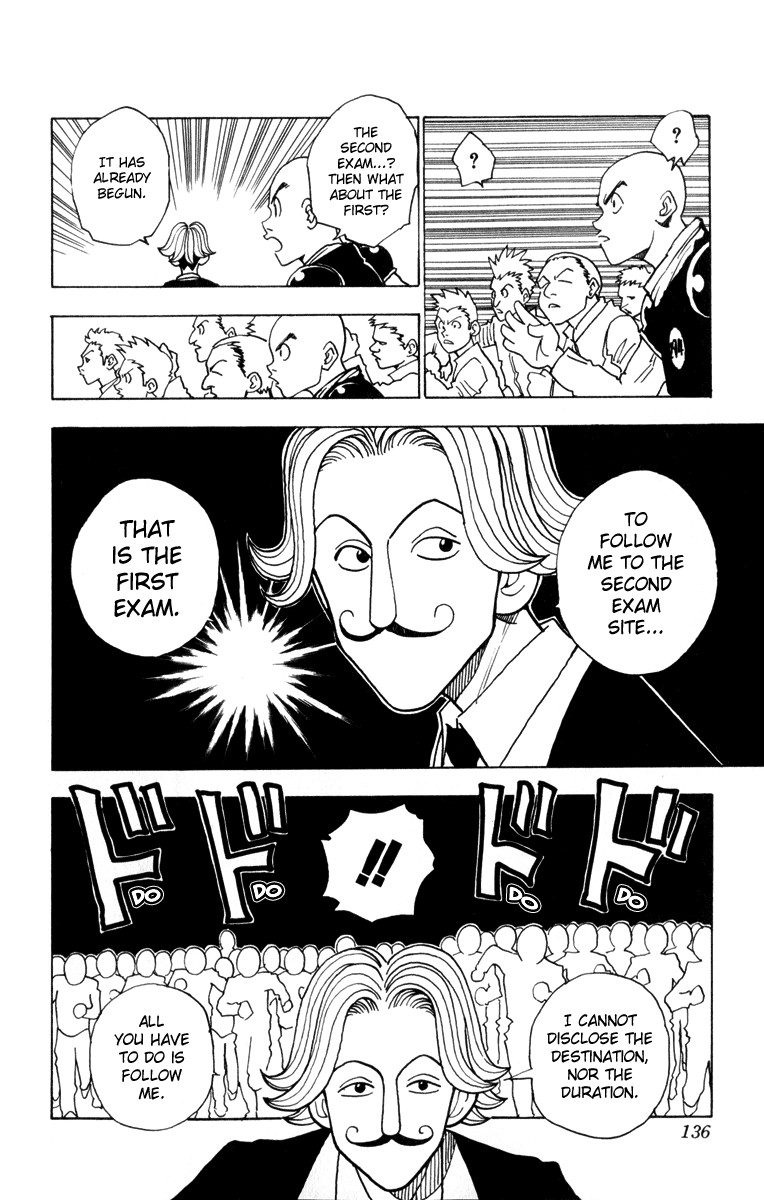 Hunter x Hunter Manga Chapter 6 page 12 - The First Phase Begins: Part 2