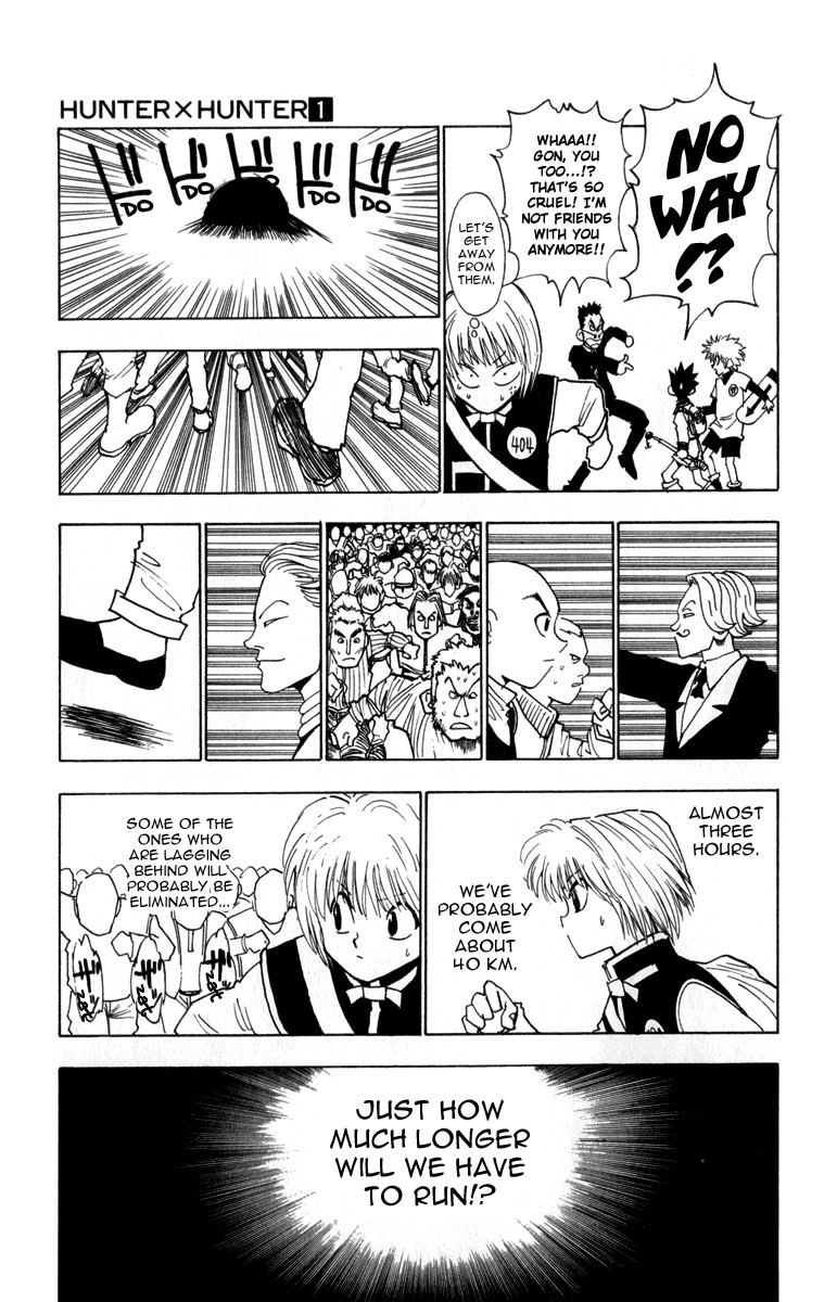 Hunter x Hunter Manga Chapter 6 page 15 - The First Phase Begins: Part 2