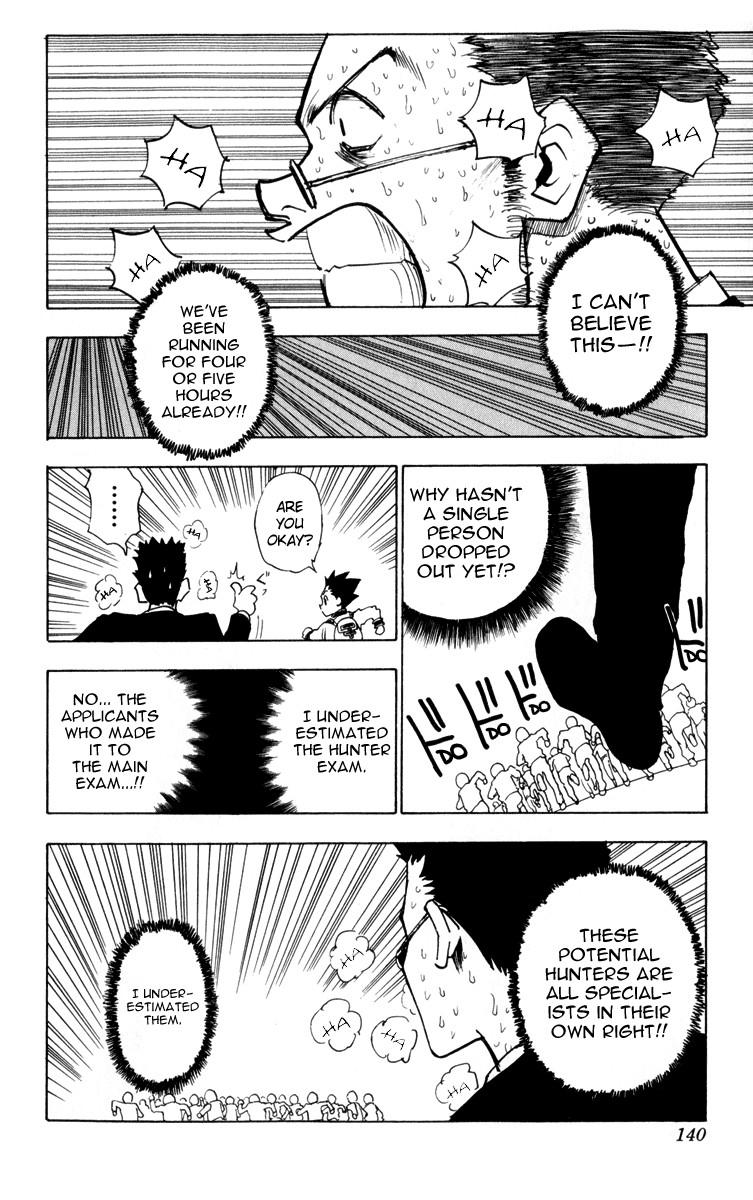 Hunter x Hunter Manga Chapter 6 page 16 - The First Phase Begins: Part 2