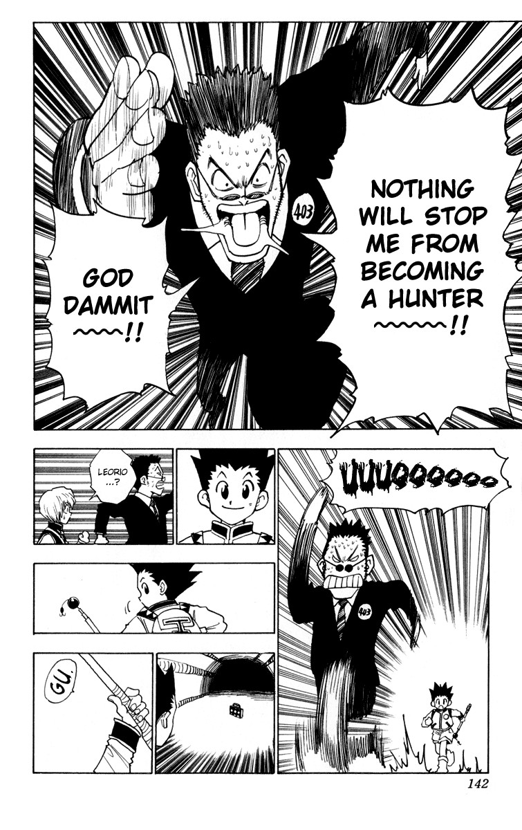 Hunter x Hunter Manga Chapter 6 page 18 - The First Phase Begins: Part 2