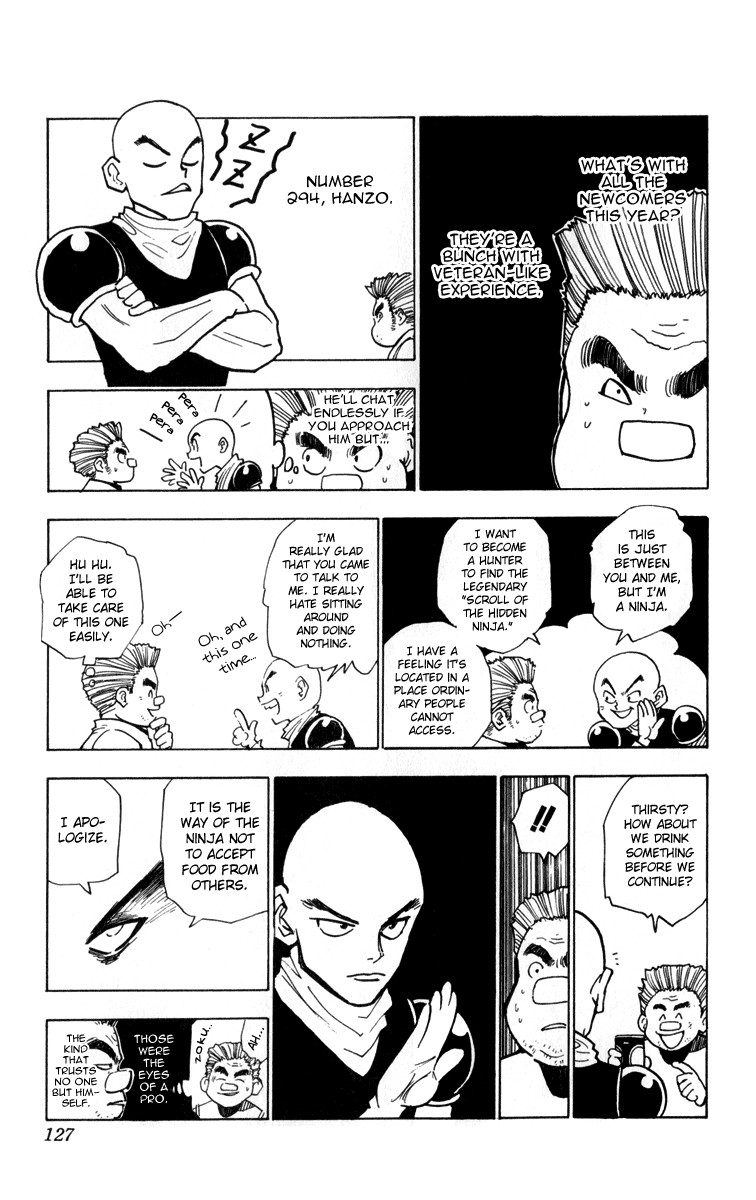 Hunter x Hunter Manga Chapter 6 page 3 - The First Phase Begins: Part 2