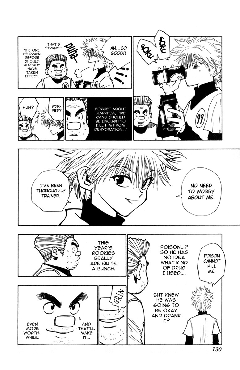 Hunter x Hunter Manga Chapter 6 page 6 - The First Phase Begins: Part 2