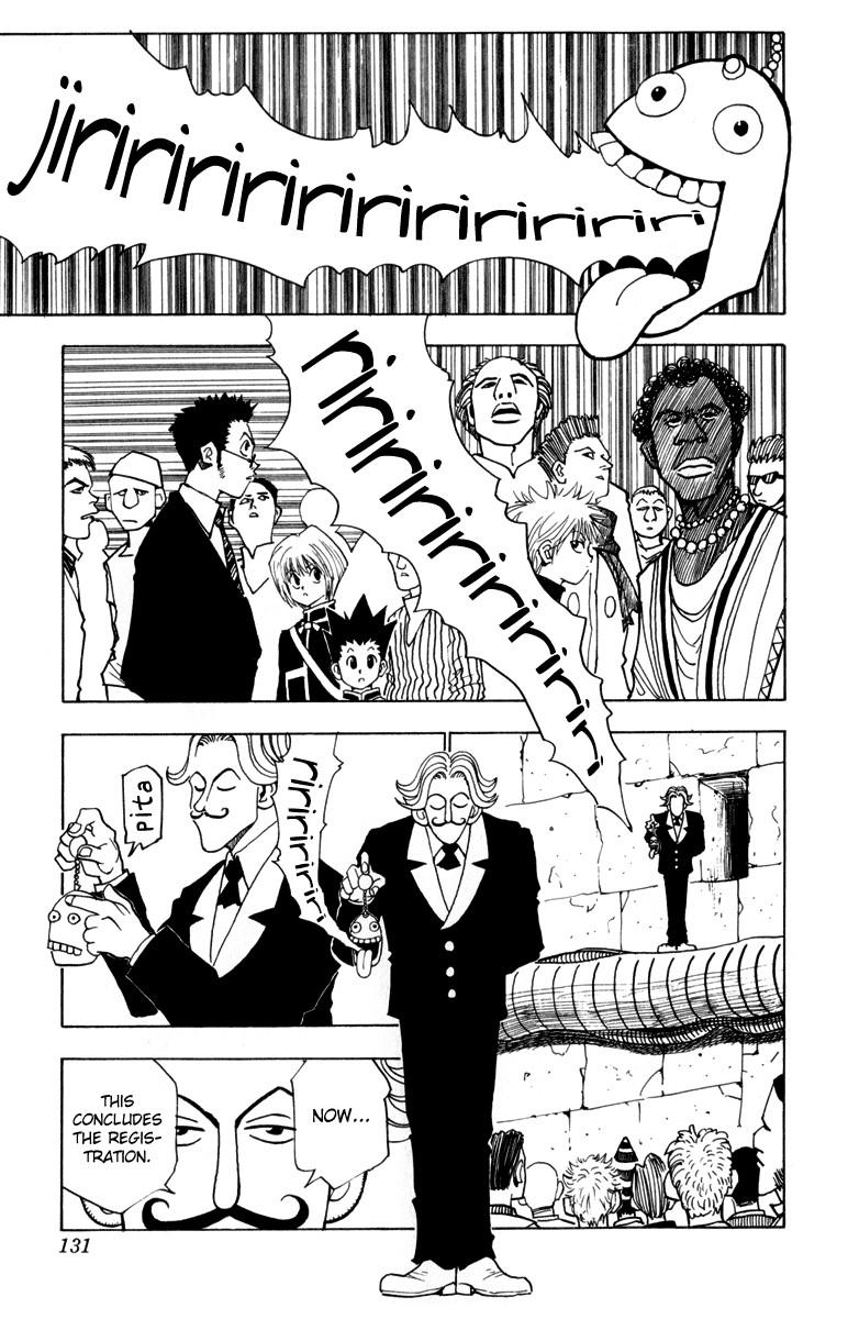 Hunter x Hunter Manga Chapter 6 page 7 - The First Phase Begins: Part 2
