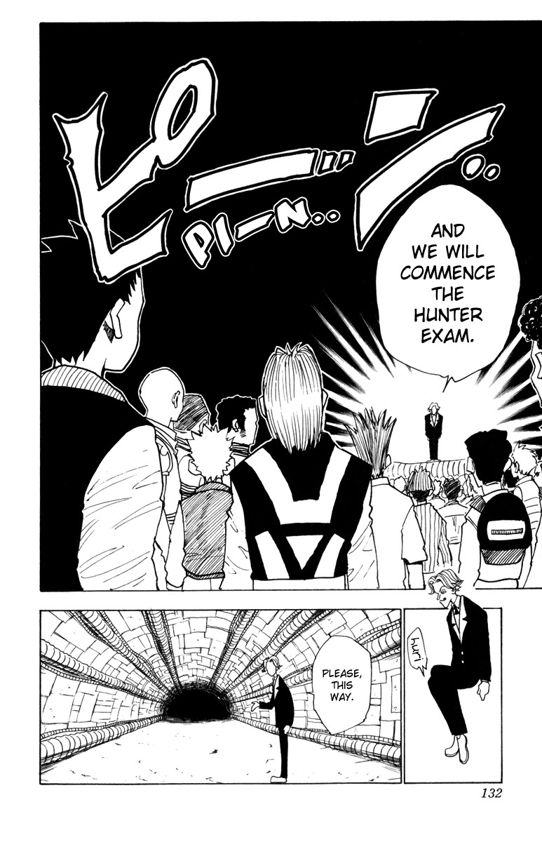 Hunter x Hunter Manga Chapter 6 page 8 - The First Phase Begins: Part 2