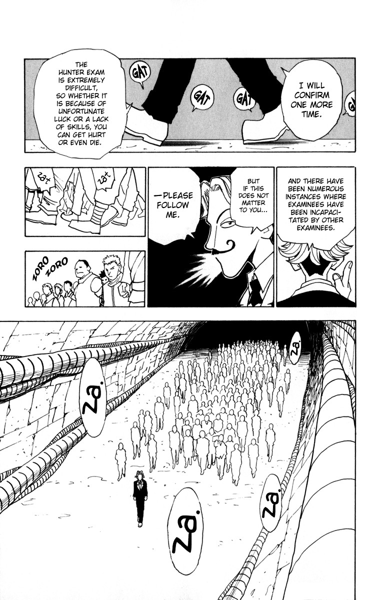 Hunter x Hunter Manga Chapter 6 page 9 - The First Phase Begins: Part 2