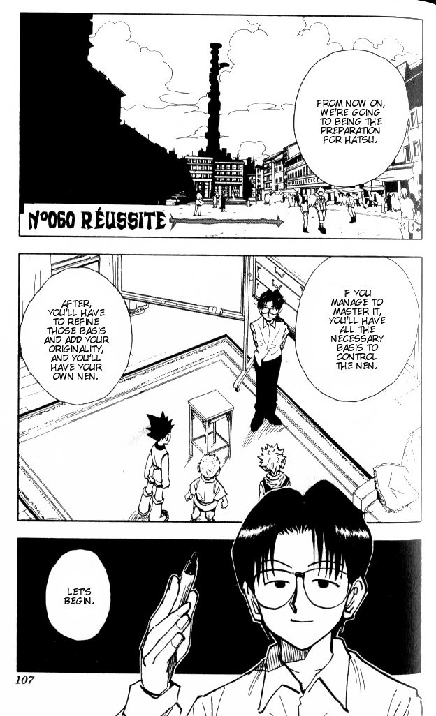 Hunter x Hunter Manga Chapter 60 page 2 - Rematch