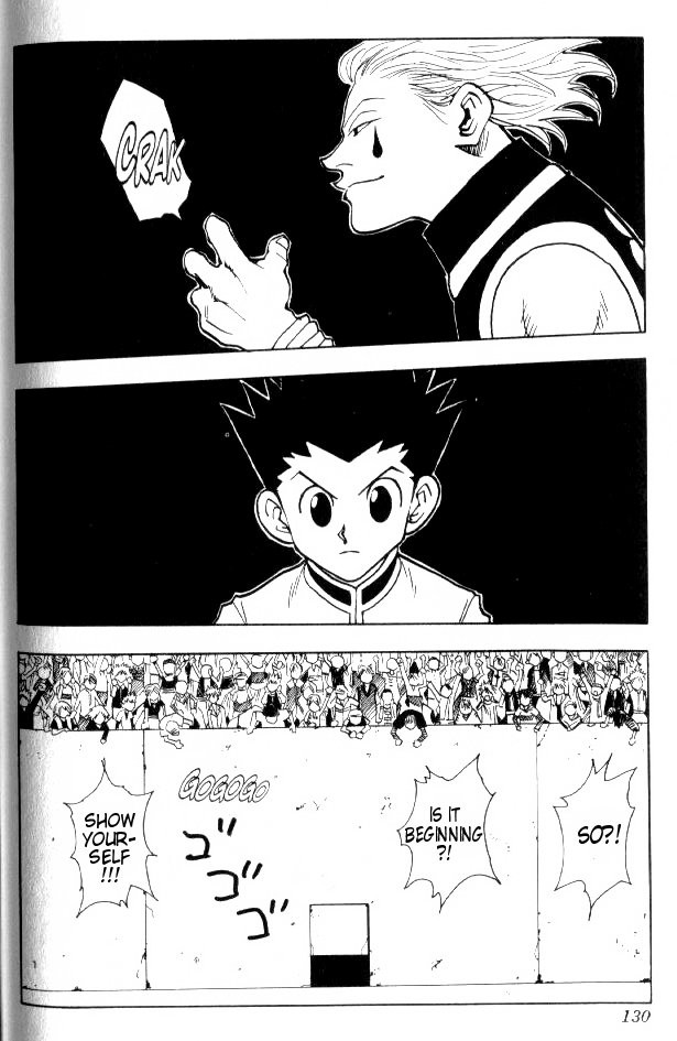 Hunter x Hunter Manga Chapter 61 page 4 - Showdown