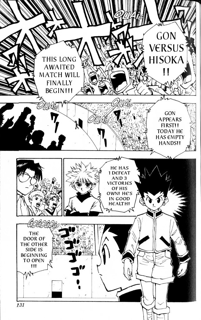 Hunter x Hunter Manga Chapter 61 page 5 - Showdown