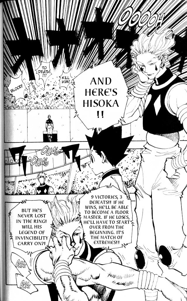 Hunter x Hunter Manga Chapter 61 page 6 - Showdown