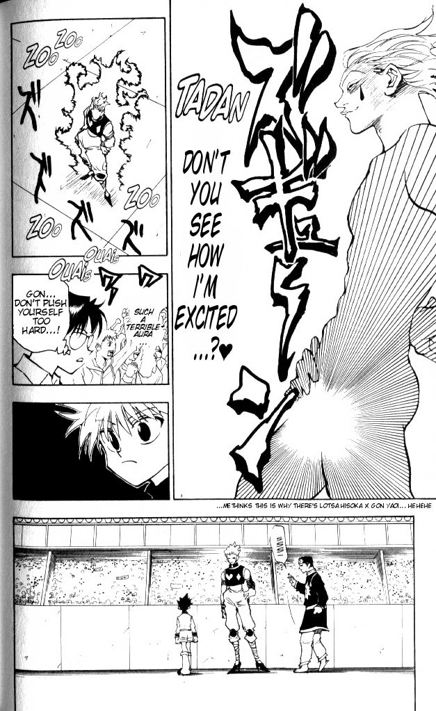Hunter x Hunter Manga Chapter 61 page 8 - Showdown
