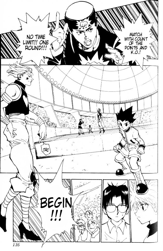 Hunter x Hunter Manga Chapter 61 page 9 - Showdown
