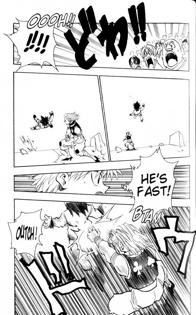 Hunter x Hunter Manga Chapter 62 page 12 - Like You Mean It