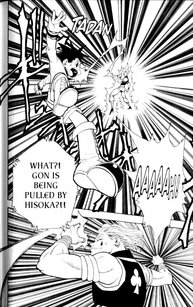 Hunter x Hunter Manga Chapter 62 page 19 - Like You Mean It
