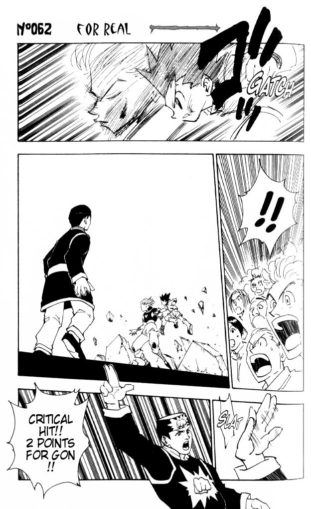 Hunter x Hunter Manga Chapter 62 page 2 - Like You Mean It