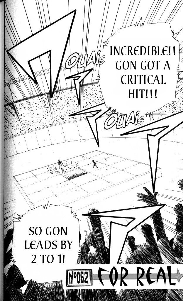 Hunter x Hunter Manga Chapter 62 page 3 - Like You Mean It