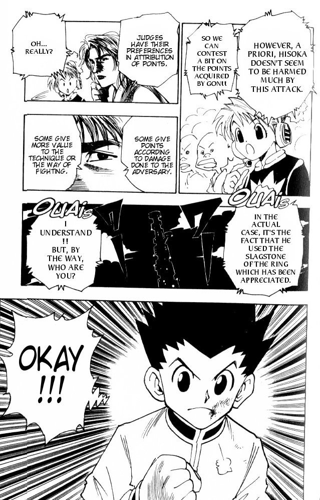 Hunter x Hunter Manga Chapter 62 page 4 - Like You Mean It