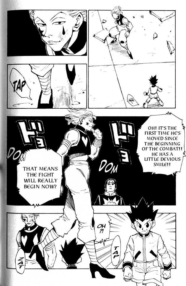 Hunter x Hunter Manga Chapter 62 page 5 - Like You Mean It