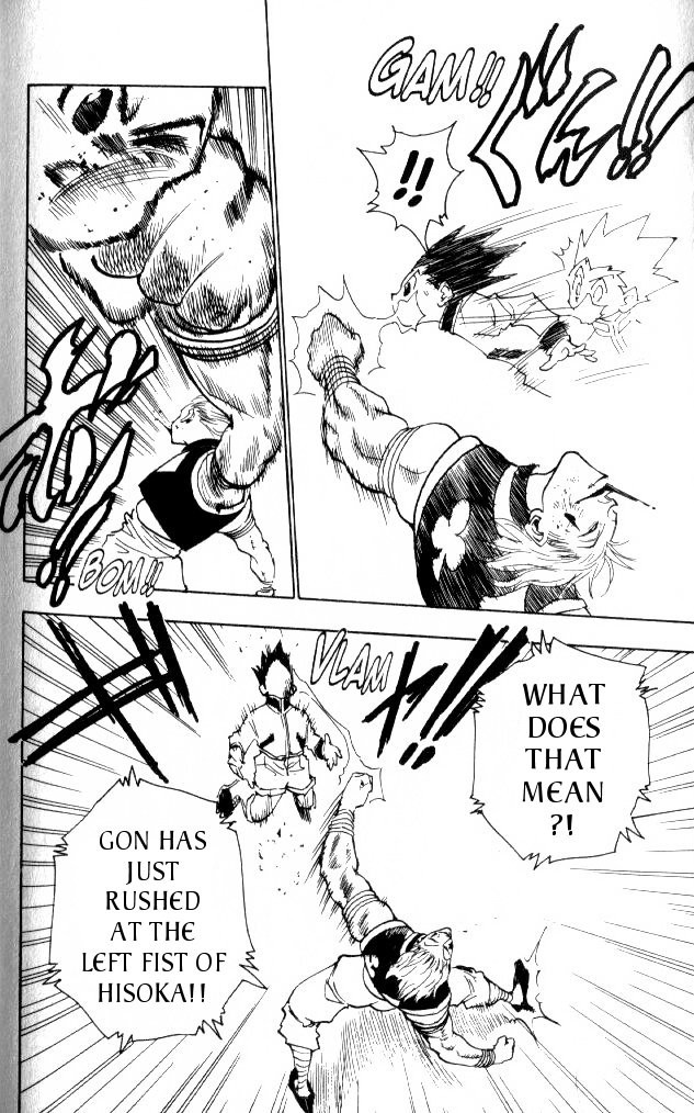 Hunter x Hunter Manga Chapter 63 page 11 - Next