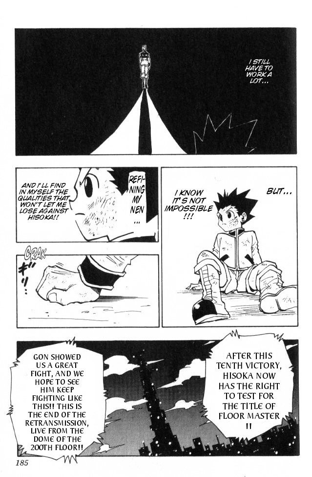 Hunter x Hunter Manga Chapter 63 page 18 - Next