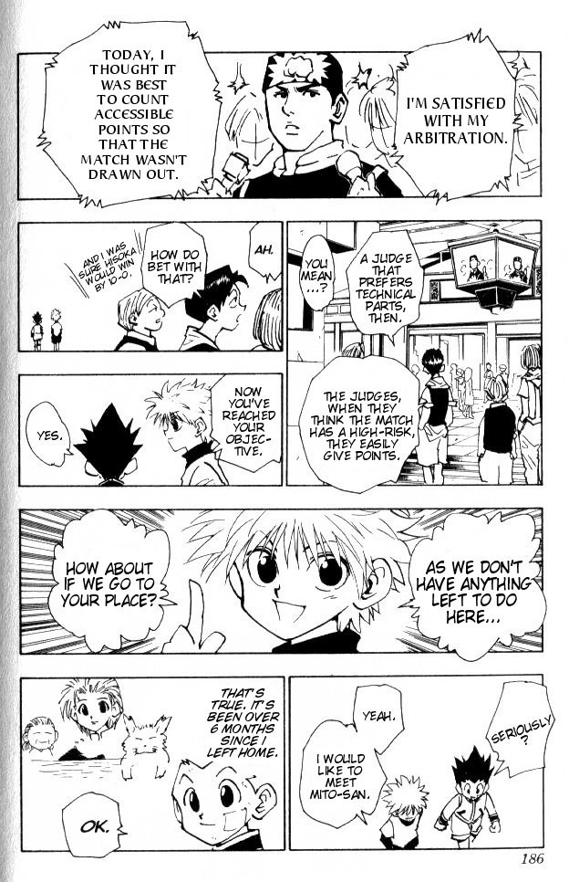Hunter x Hunter Manga Chapter 63 page 19 - Next