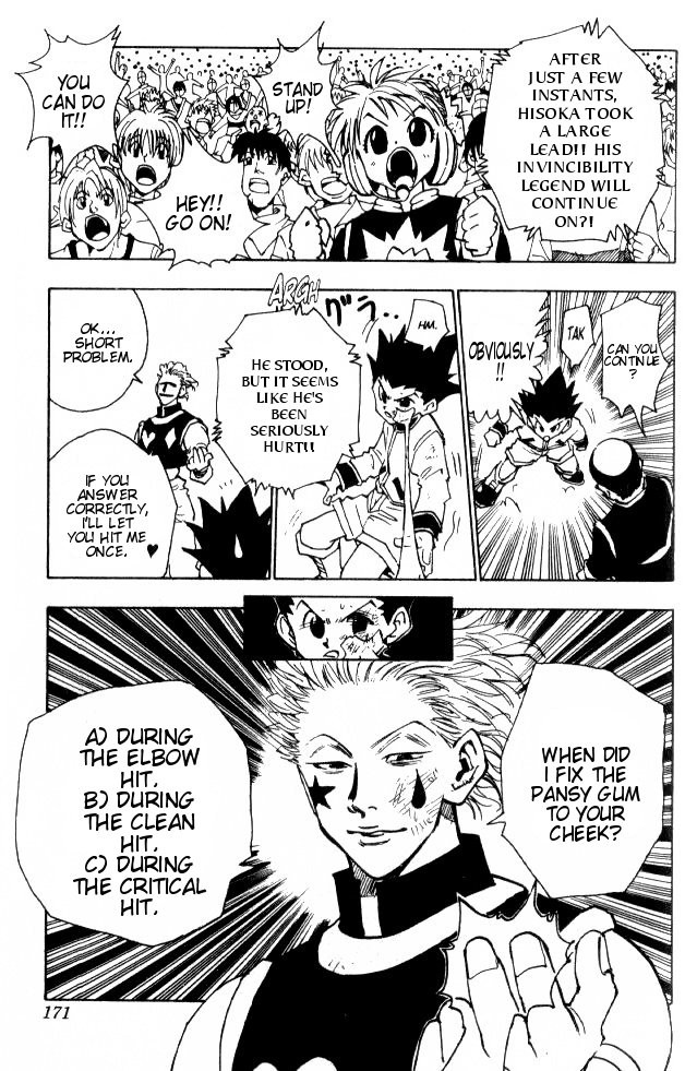 Hunter x Hunter Manga Chapter 63 page 4 - Next