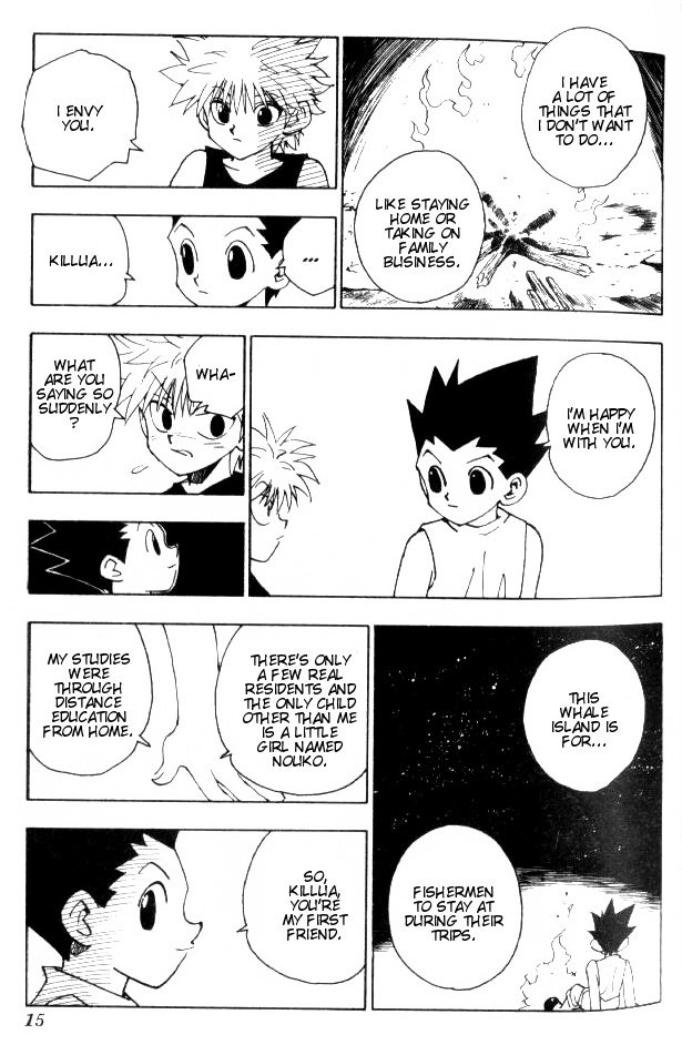 Hunter x Hunter Manga Chapter 64 page 11 - Homecoming