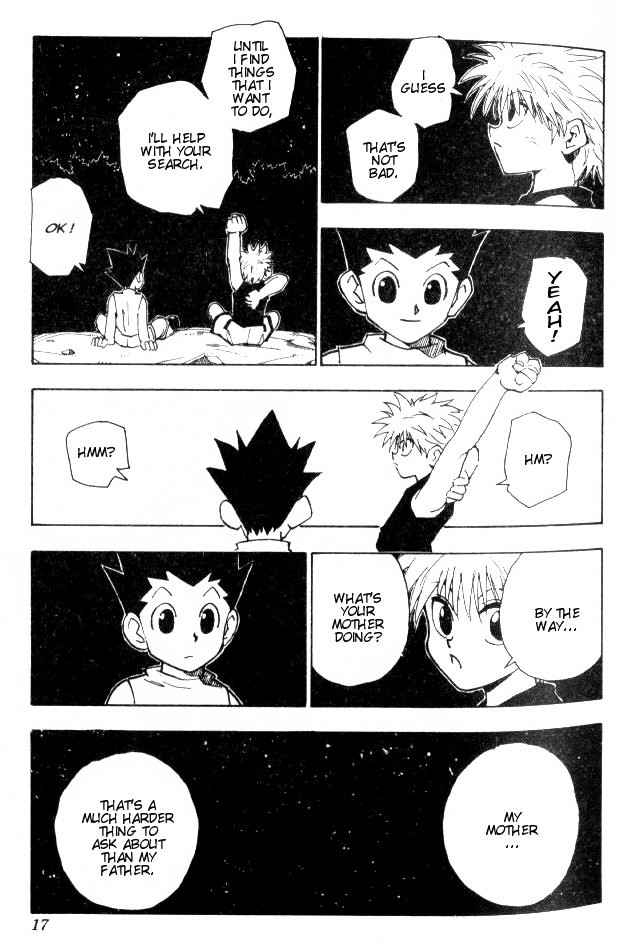 Hunter x Hunter Manga Chapter 64 page 13 - Homecoming
