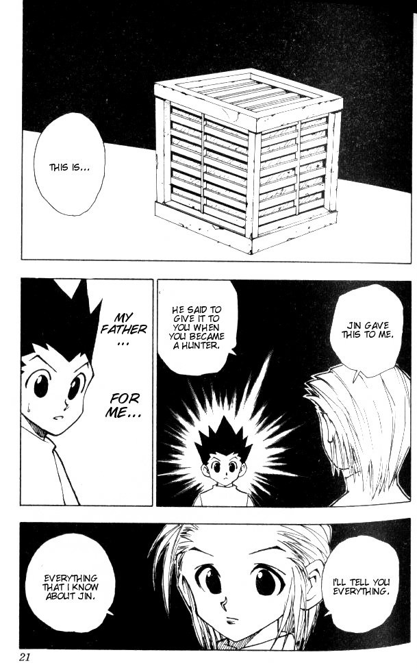 Hunter x Hunter Manga Chapter 64 page 17 - Homecoming