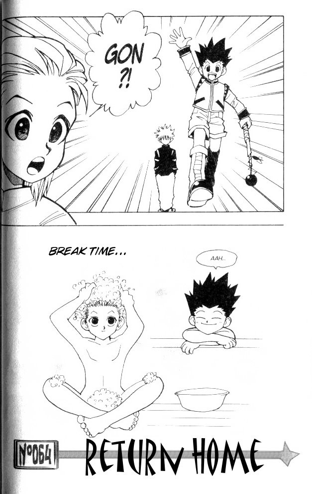 Hunter x Hunter Manga Chapter 64 page 4 - Homecoming