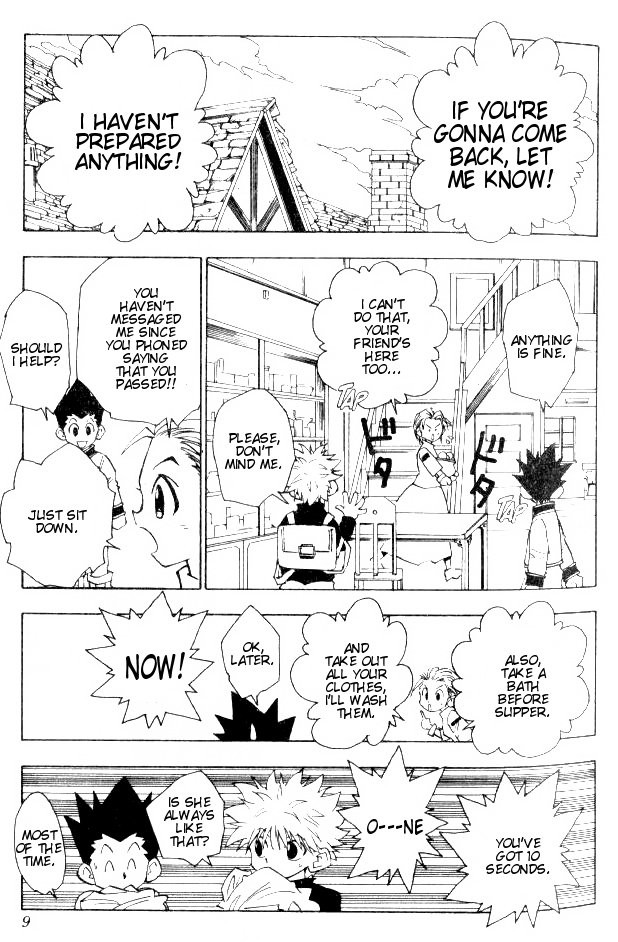 Hunter x Hunter Manga Chapter 64 page 5 - Homecoming