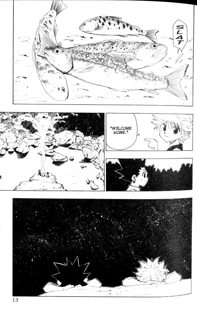 Hunter x Hunter Manga Chapter 64 page 9 - Homecoming