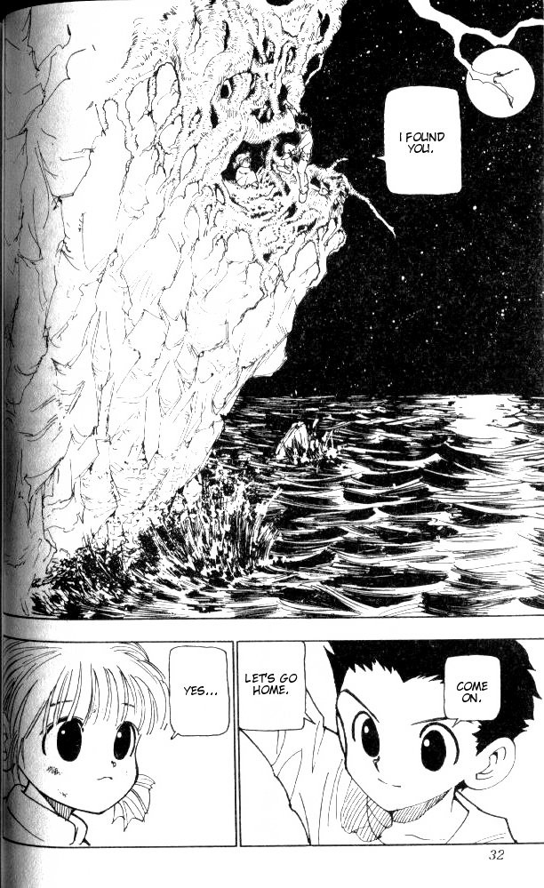 Hunter x Hunter Manga Chapter 65 page 10 - About Ging