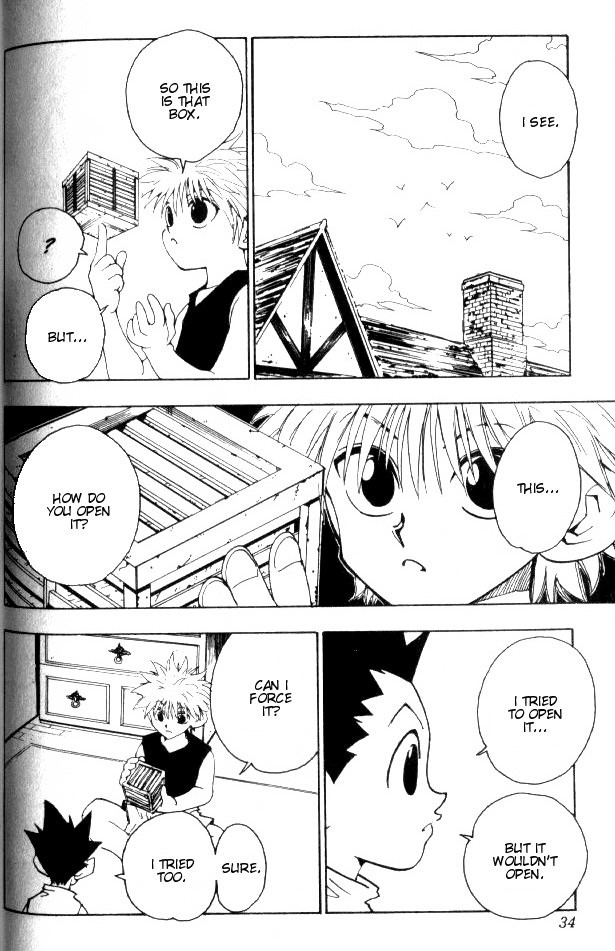 Hunter x Hunter Manga Chapter 65 page 12 - About Ging