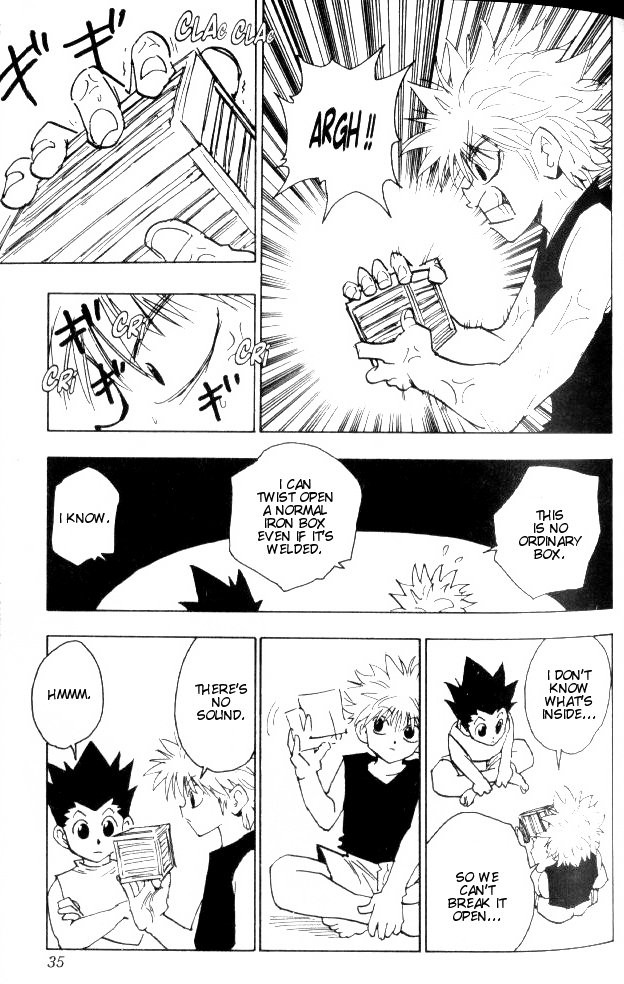 Hunter x Hunter Manga Chapter 65 page 13 - About Ging