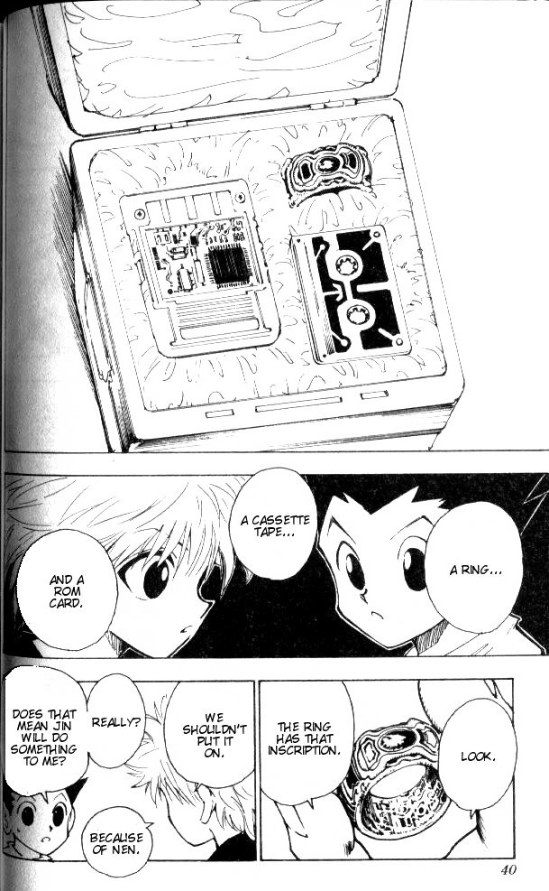 Hunter x Hunter Manga Chapter 65 page 18 - About Ging