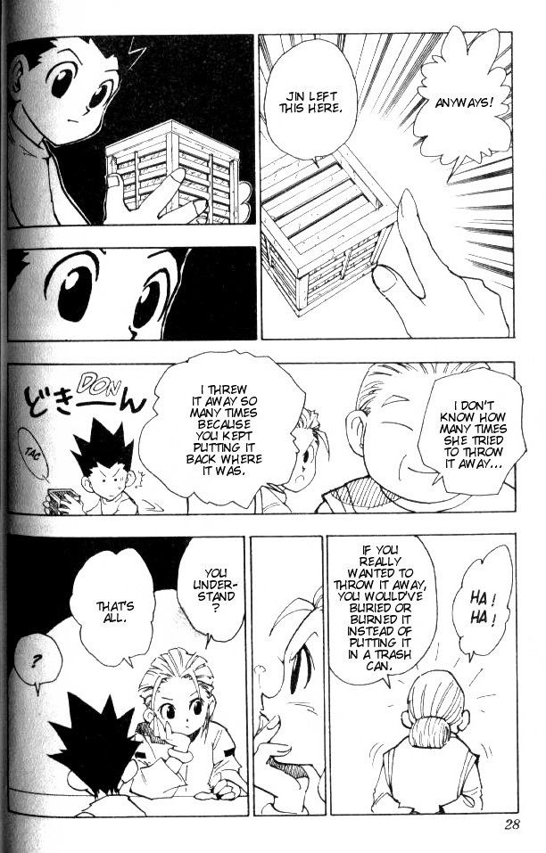Hunter x Hunter Manga Chapter 65 page 6 - About Ging
