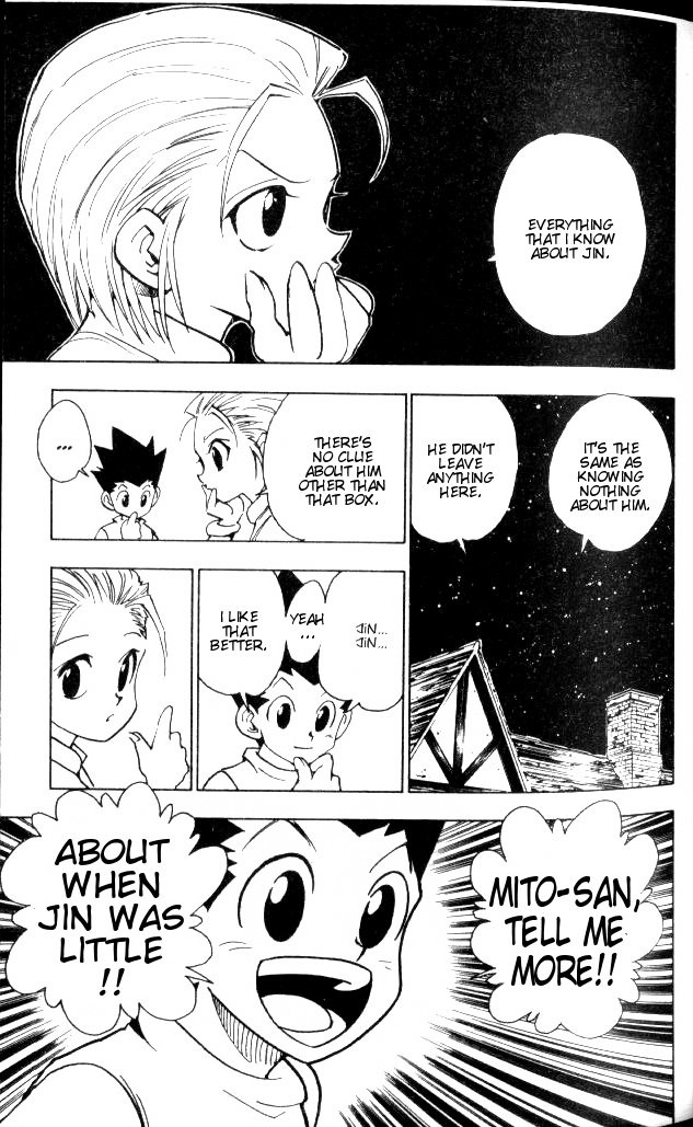 Hunter x Hunter Manga Chapter 65 page 7 - About Ging