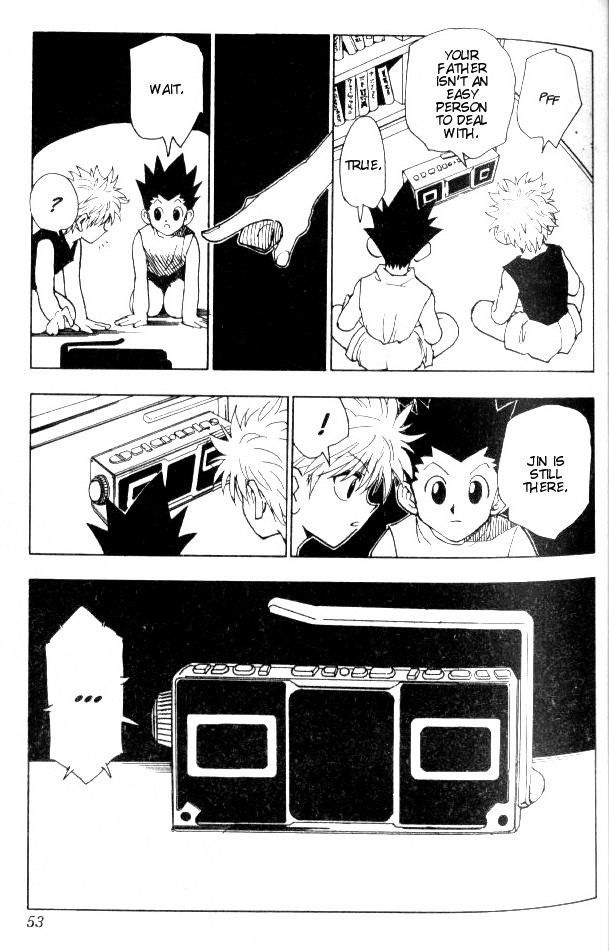 Hunter x Hunter Manga Chapter 66 page 10 - The Tape