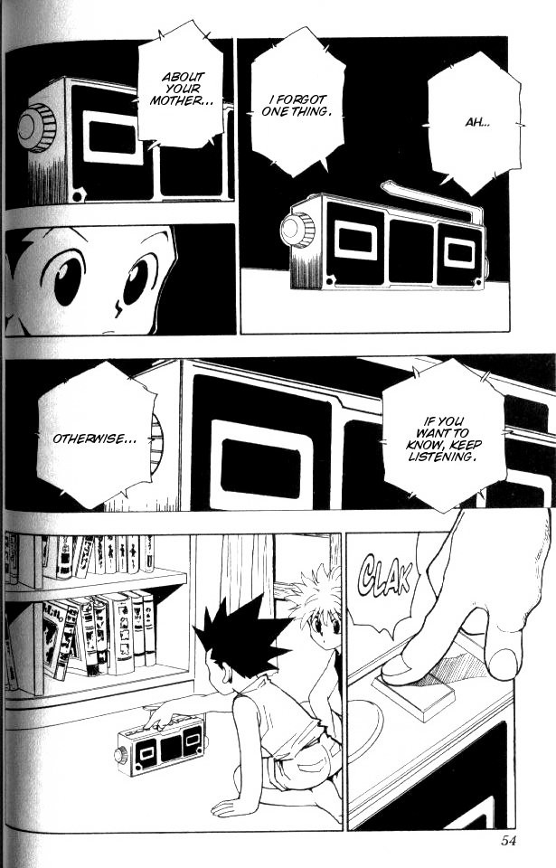 Hunter x Hunter Manga Chapter 66 page 11 - The Tape