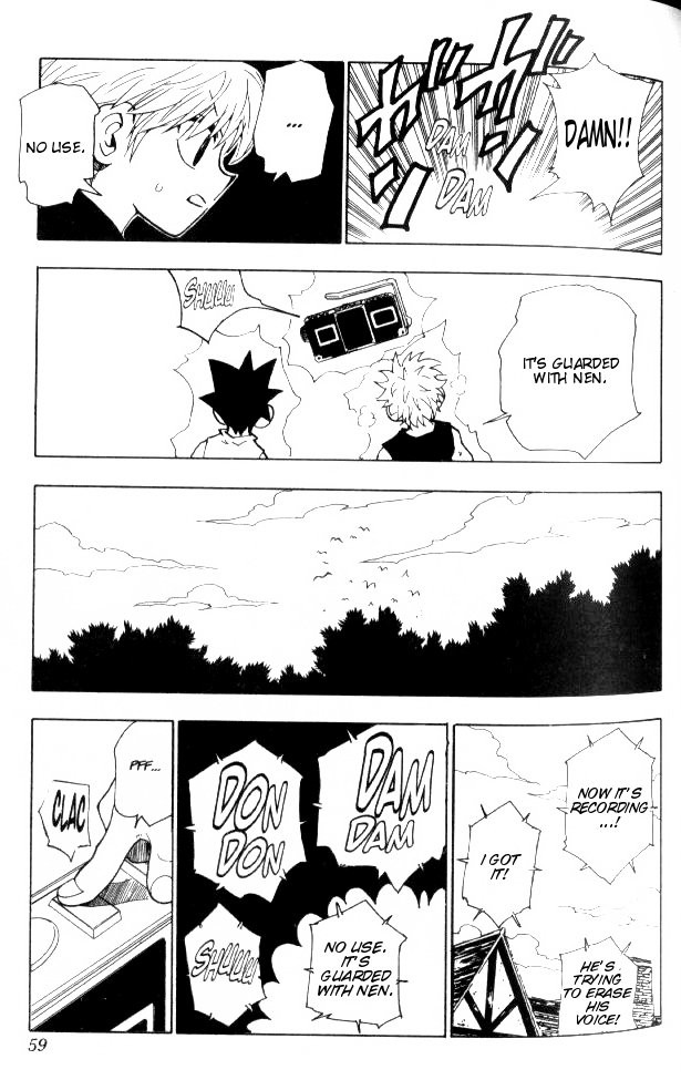 Hunter x Hunter Manga Chapter 66 page 16 - The Tape