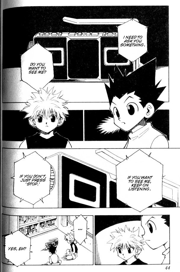 Hunter x Hunter Manga Chapter 66 page 2 - The Tape