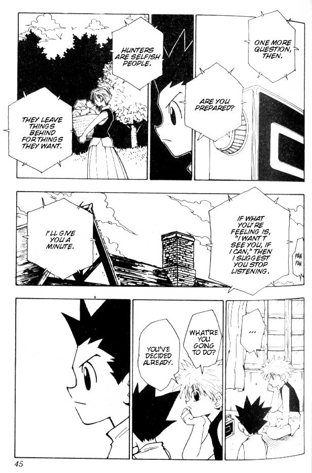 Hunter x Hunter Manga Chapter 66 page 3 - The Tape