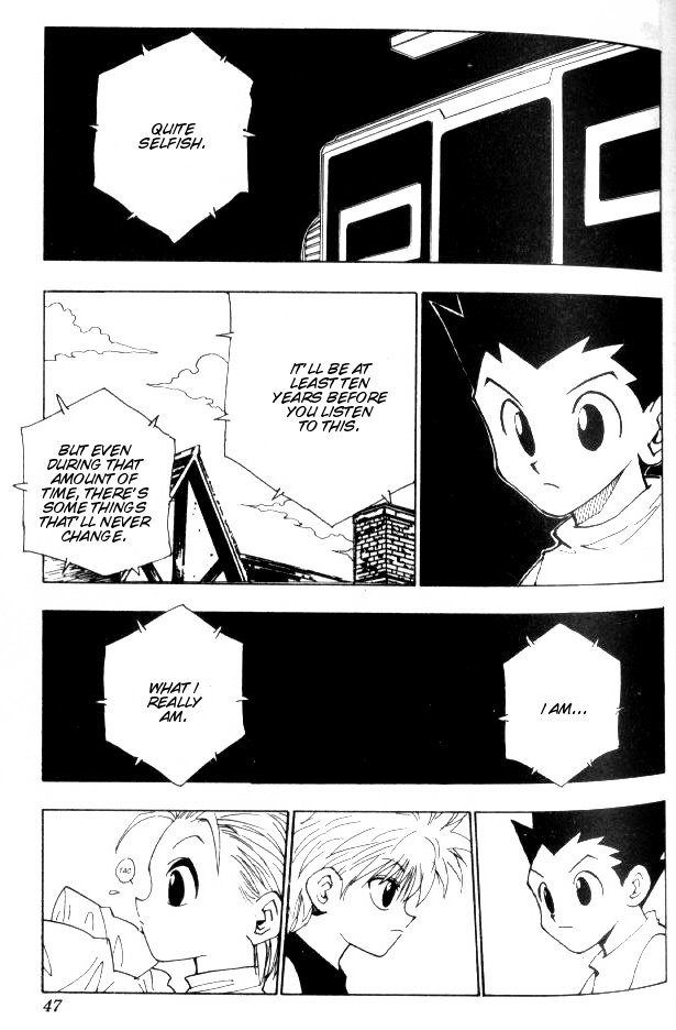 Hunter x Hunter Manga Chapter 66 page 5 - The Tape