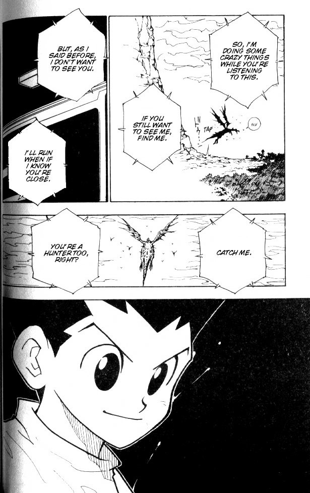 Hunter x Hunter Manga Chapter 66 page 9 - The Tape