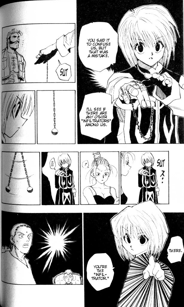 Hunter x Hunter Manga Chapter 68 page 12 - The Flesh Collector's Mansion: Part 2