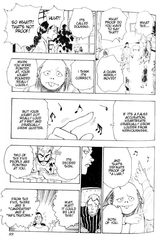 Hunter x Hunter Manga Chapter 68 page 13 - The Flesh Collector's Mansion: Part 2