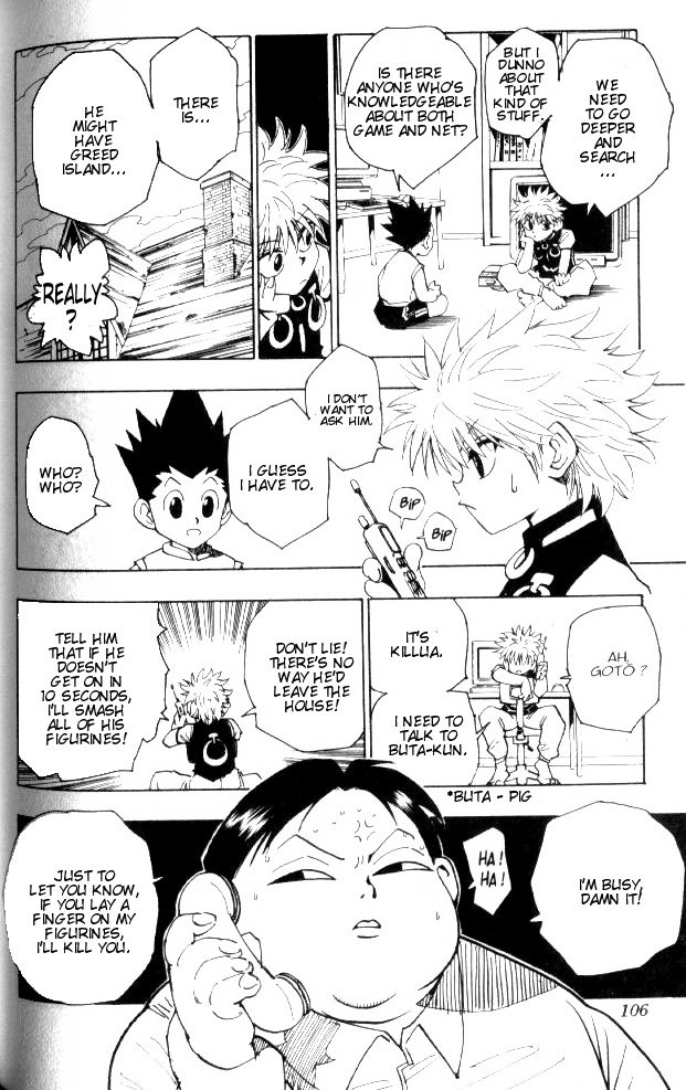 Hunter x Hunter Manga Chapter 69 page 10 - Greed Island