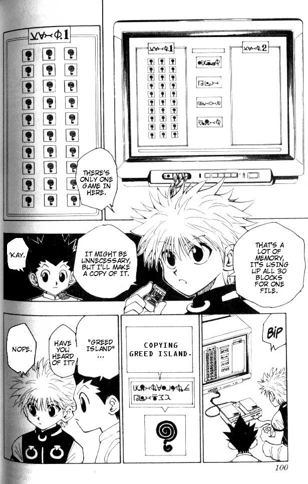 Hunter x Hunter Manga Chapter 69 page 4 - Greed Island