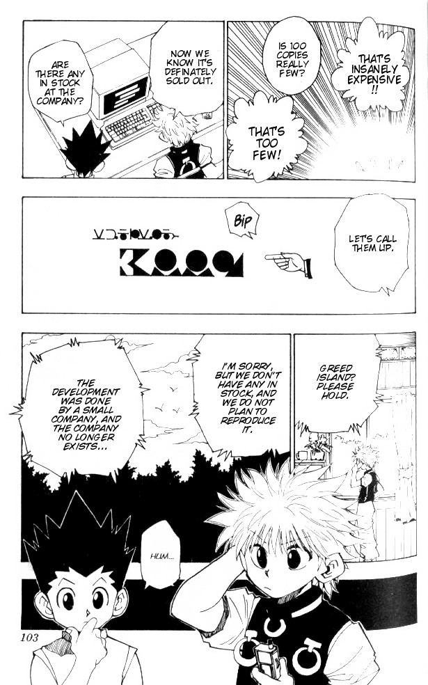 Hunter x Hunter Manga Chapter 69 page 7 - Greed Island