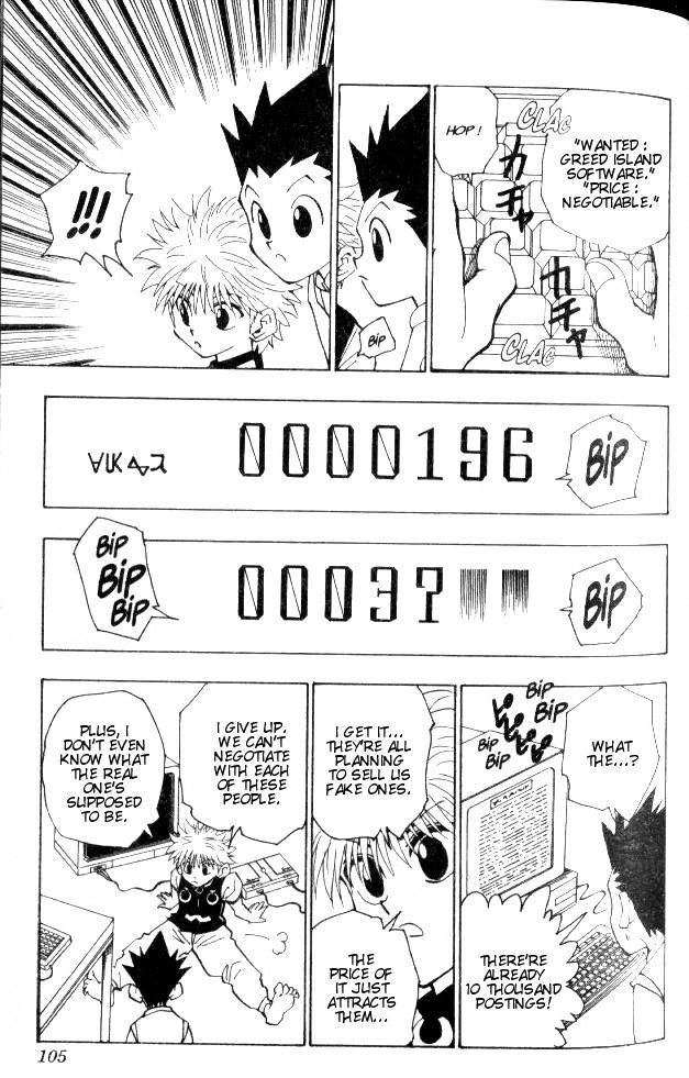 Hunter x Hunter Manga Chapter 69 page 9 - Greed Island